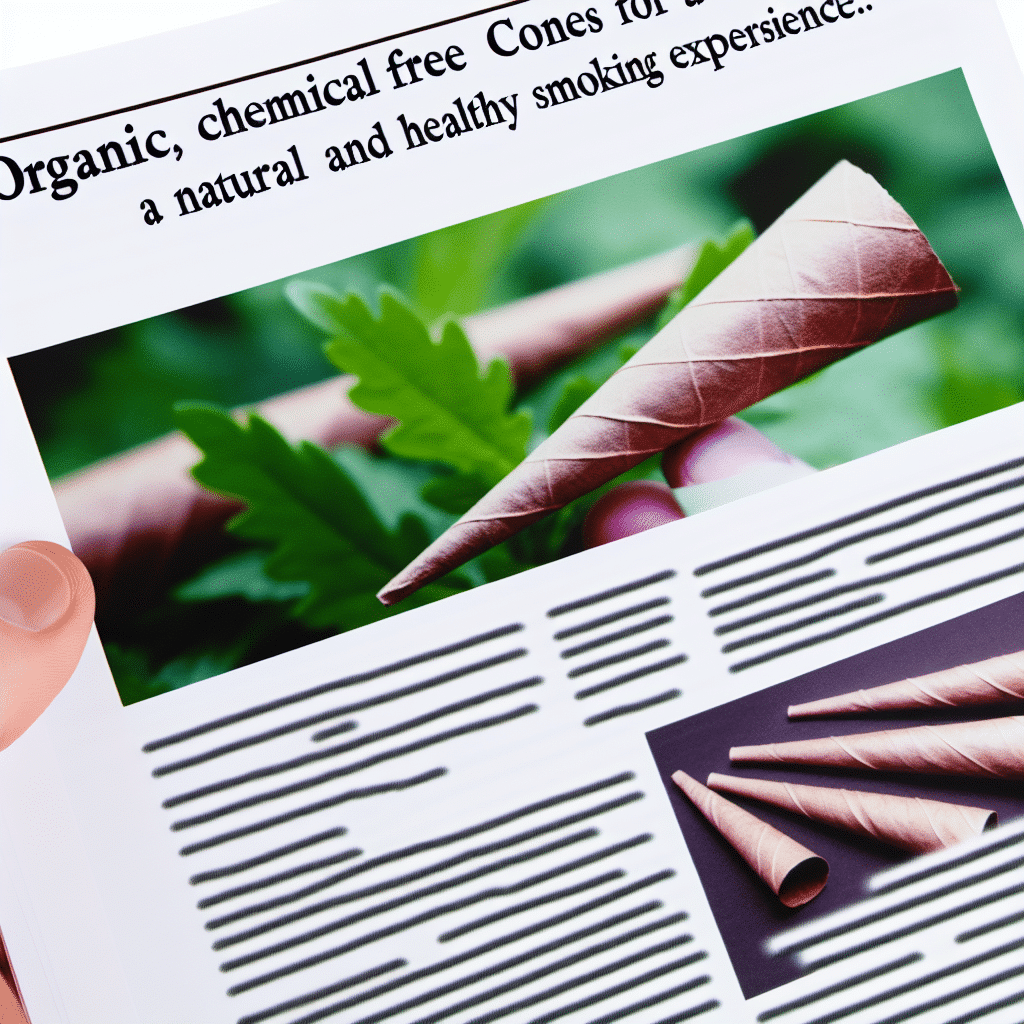 Read more about the article קונוסים אורגניים ללא כימיקלים לחוויית עישון טבעית ובריאה