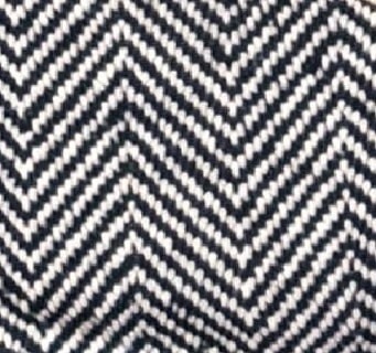 תיק גב המפ גדול מזוגג שחור לבן