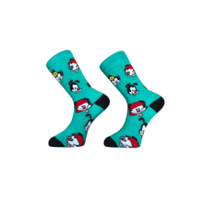 גרביים אנימניאקס רקע טורקיז