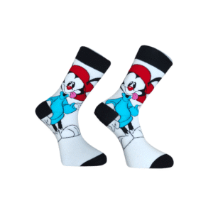 גרביים אנימניאקס וואקו רקע לבן